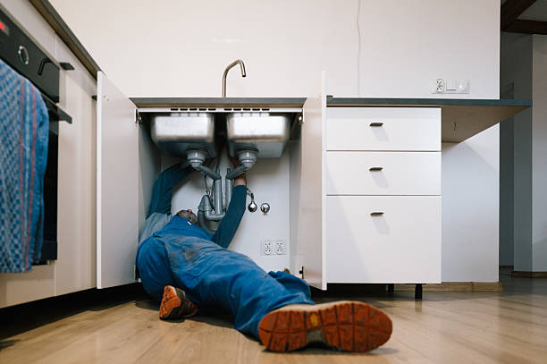 Professional Leak Detection technician working in Rockland, ME